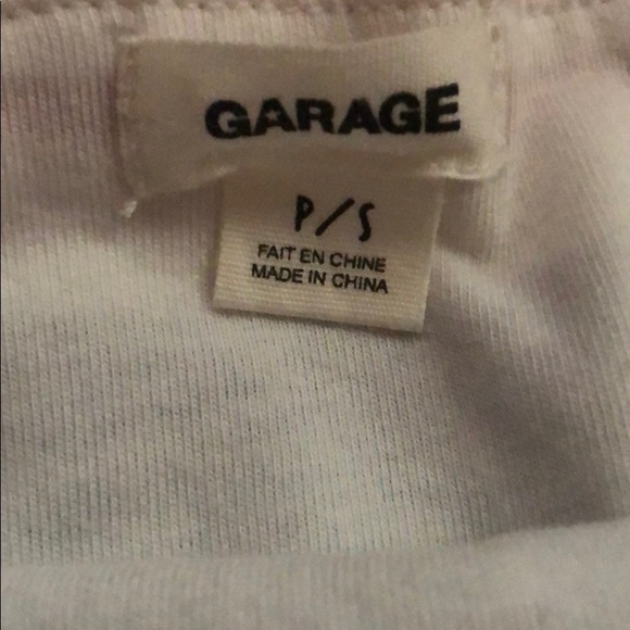 Garage brand - blue, white & red stripe tube top - Picture 5 of 5